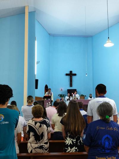 1º DIA DO TRÍDUO DE SÃO JOSÉ FOI UM GRANDE SUCESSO 